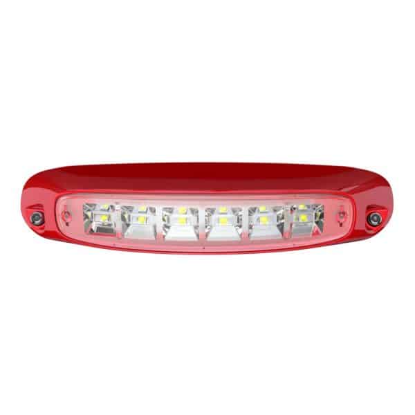 Eclairage de zone SL209 - 6 LEDs - 1460 Lumens - Rouge – Image 2